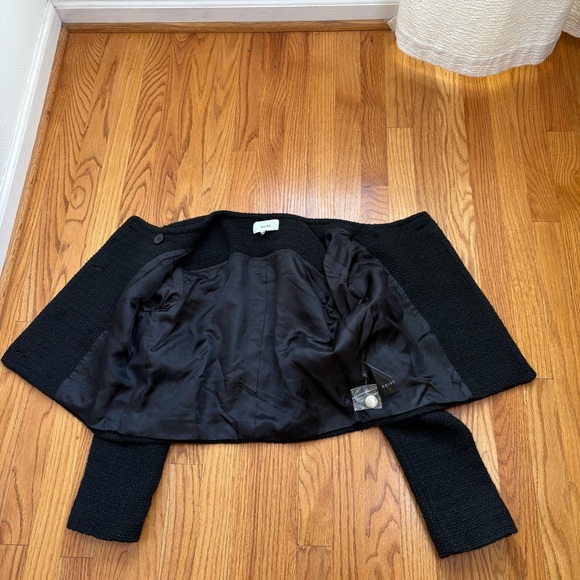 REISS Esmie Cropped Jacket Double Breasted Wool Blend Size 6 - Picture 7 of 13